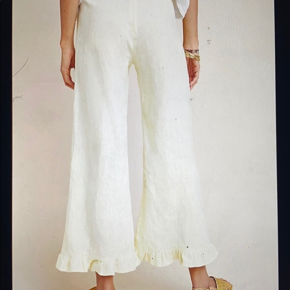 Faithful Selma Linen Pants - Anthropologie NWT